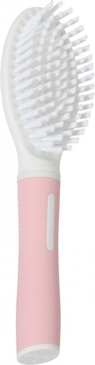 Zolux Anah Borstel Zacht Roze/Wit