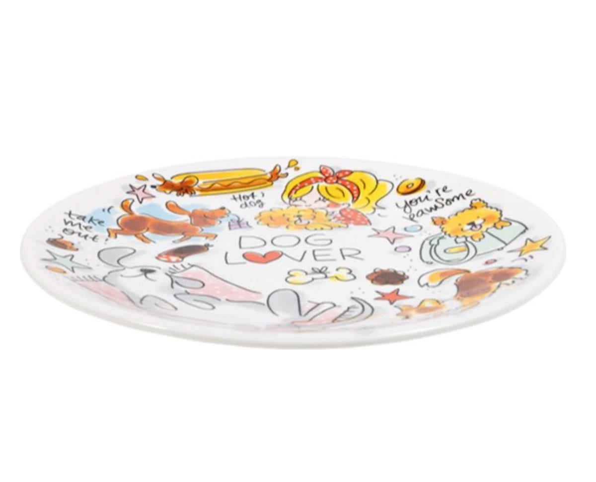 🩷 Blond Amsterdam Bord Dog Lover - 22cm
