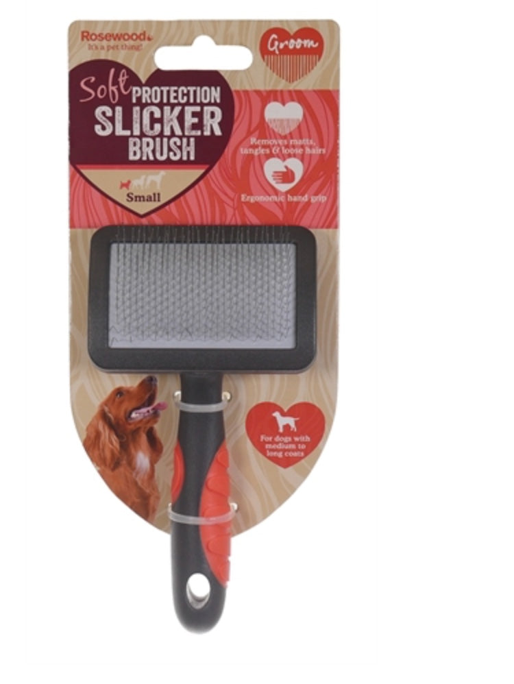 Rosewood Slickerborstel Small
