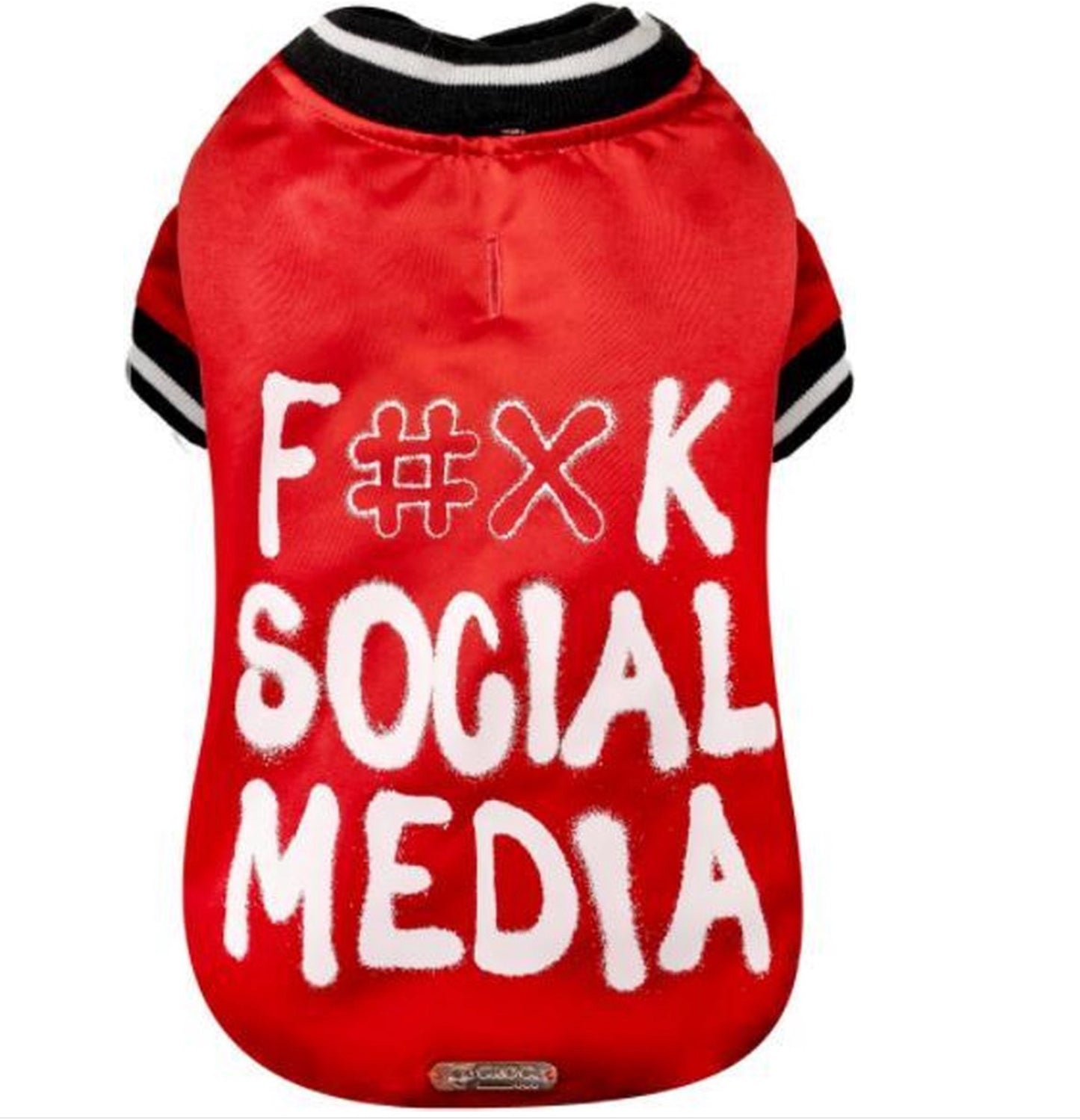 Croci Hondenjas Fu*k Social Media