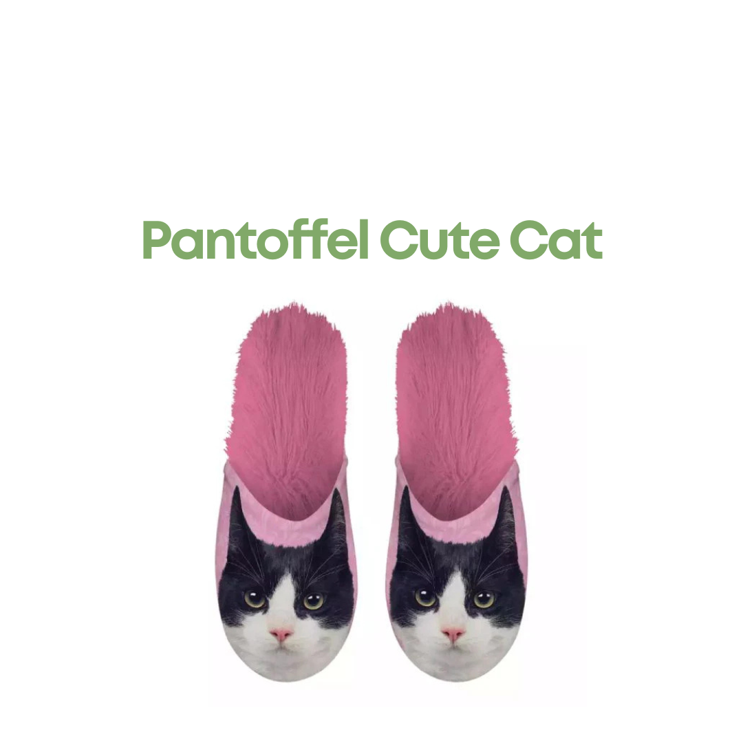 Cute Cat Pantoffels