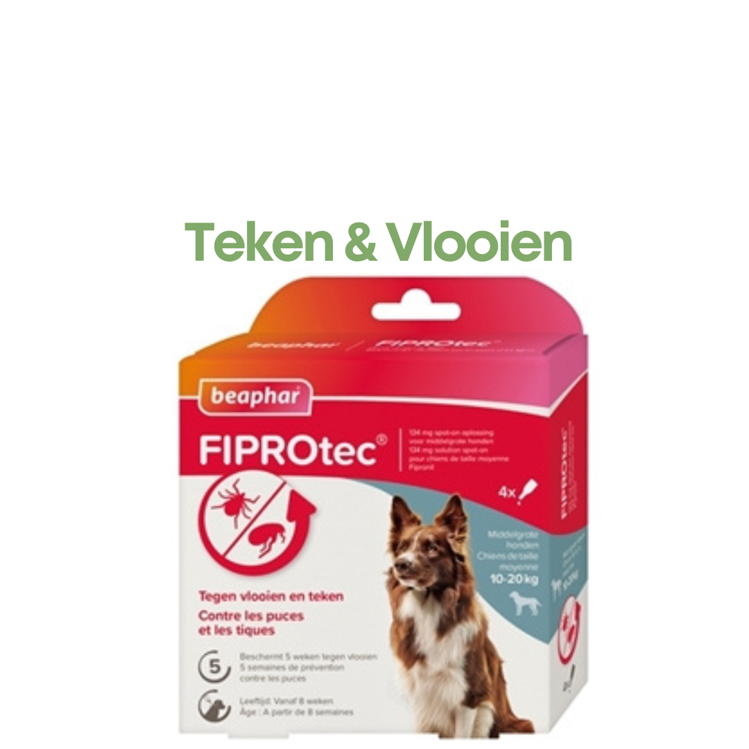Anti Vlooien & Teken (10-20 KG)