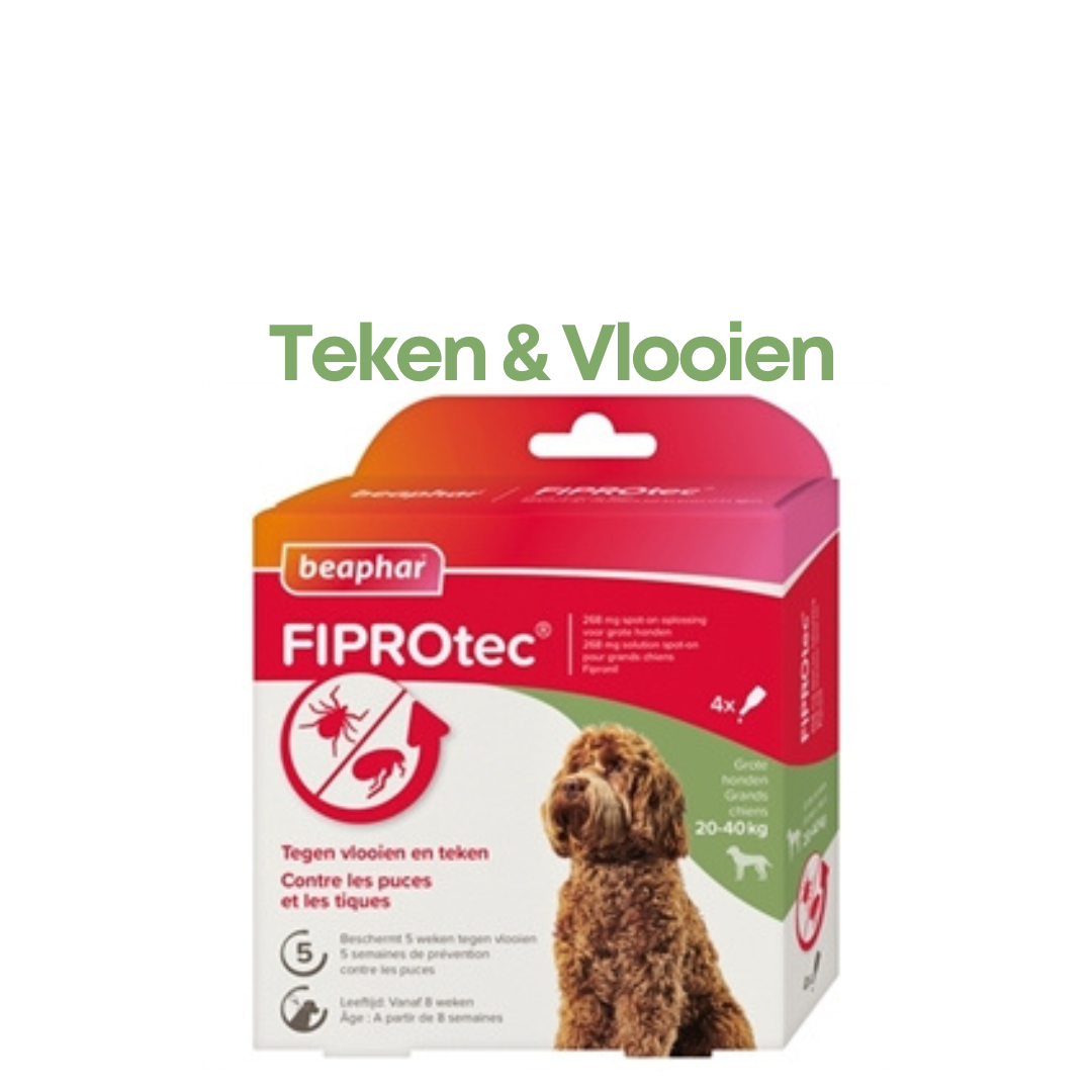Anti Vlooien & Teken (20-40 kg)