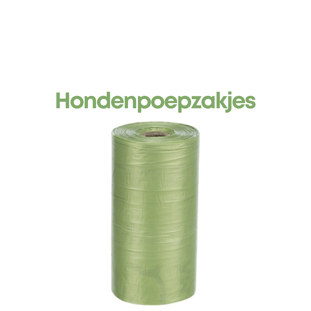 Trixie Be Eco Hondenpoepzakjes Gerecycled Groen - 4X20 st