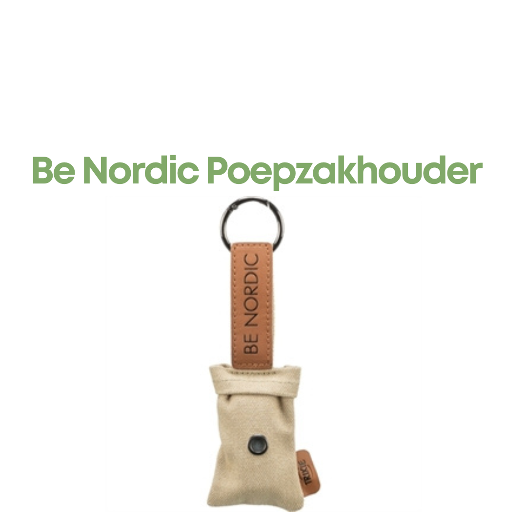 Trixie Be Nordic Poepzakhouder Met 20 Poepzakjes Zand