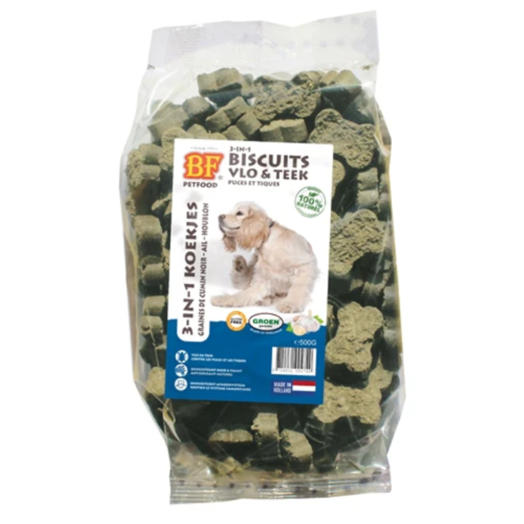 Bf Petfood 3 In 1 Hondenkoekjes Vlo & Teek