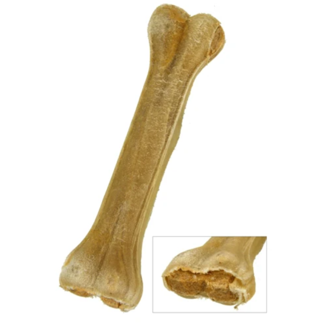 Petsnack Geperst Bot Gevuld Met Zalm