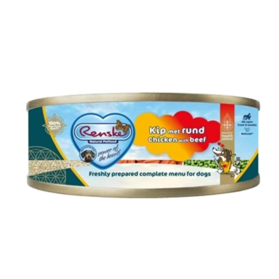 Renske Hond Vers Vlees Kip / Rund - 24 x 95 gr
