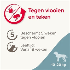 Anti Vlooien & Teken (10-20 KG)