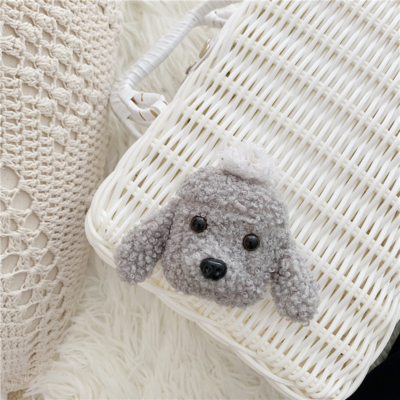 ⚡Fluffy Poodle AirPods Case
