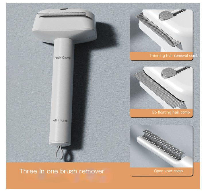 ⚡3-in-1 Borstel, Honden & Katten