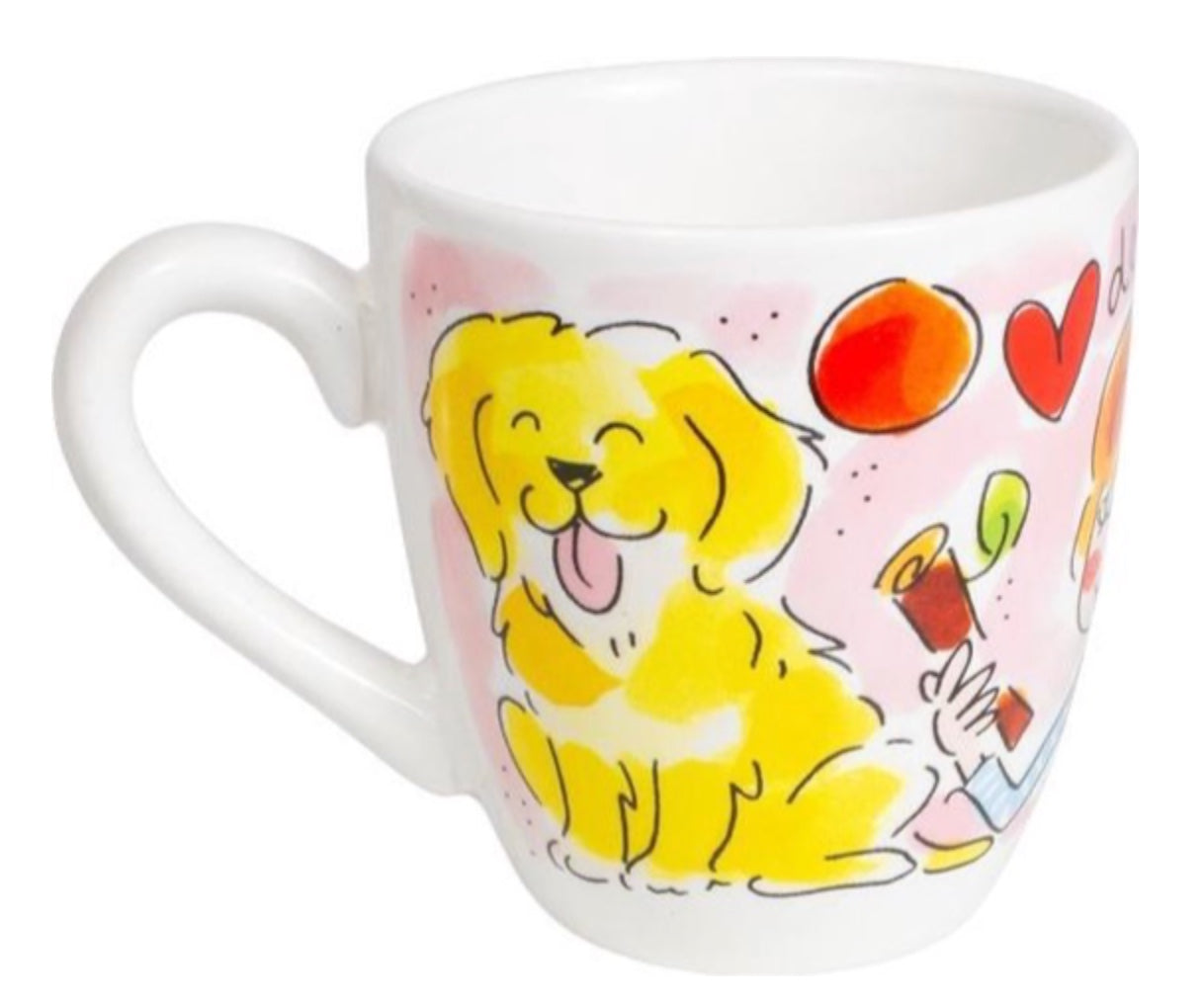 🩷 Blond Amsterdam Mini Mok Dog Lover 200ml