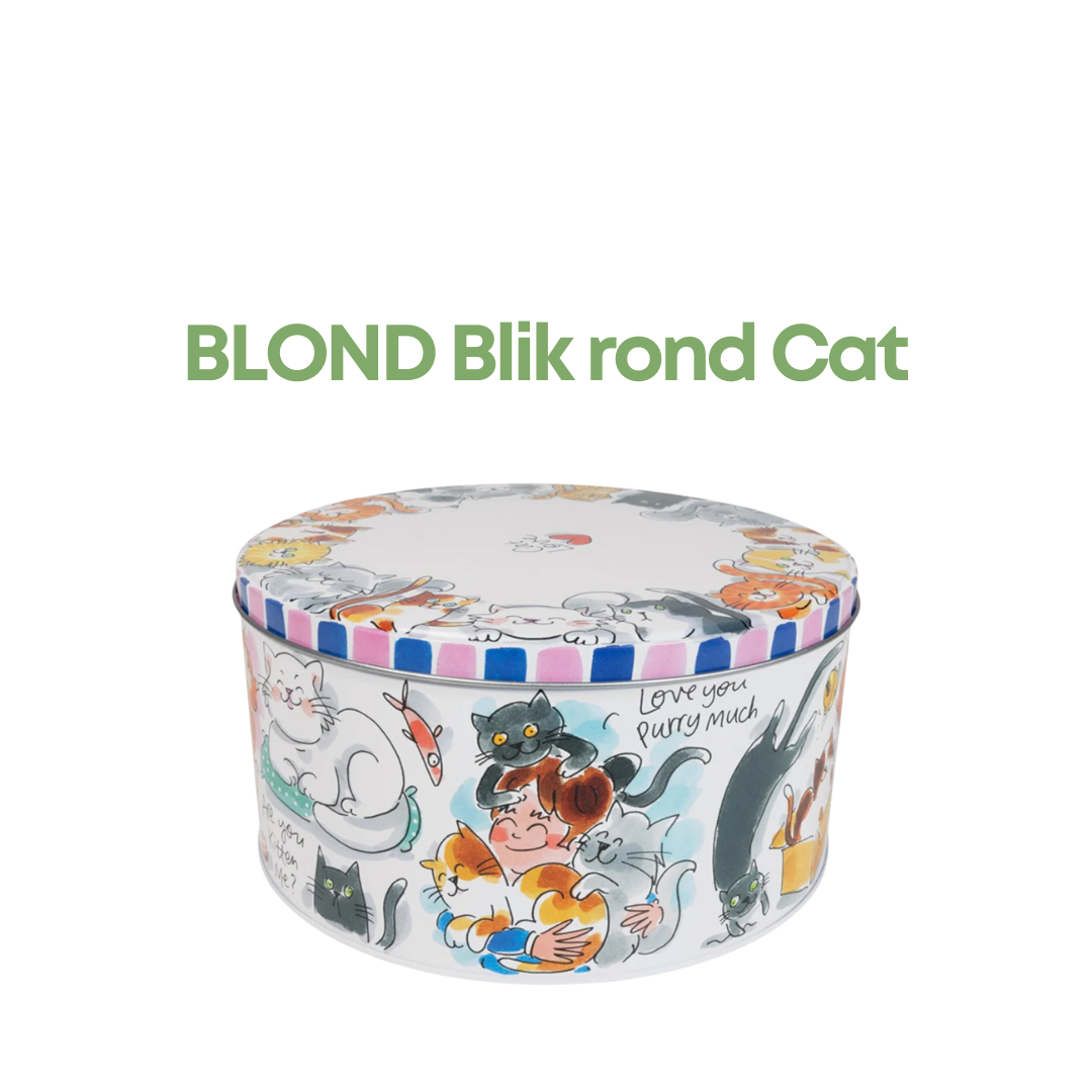 🩷 Blond Amsterdam Bewaarblik Cat Lover - 20 cm