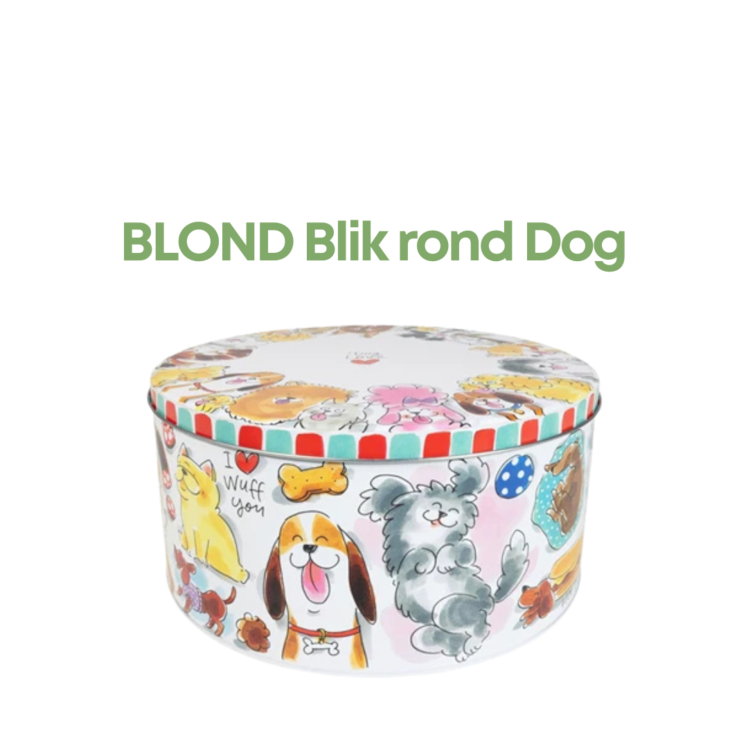 🩷 Blond Amsterdam Bewaarblik Hond - 24cm