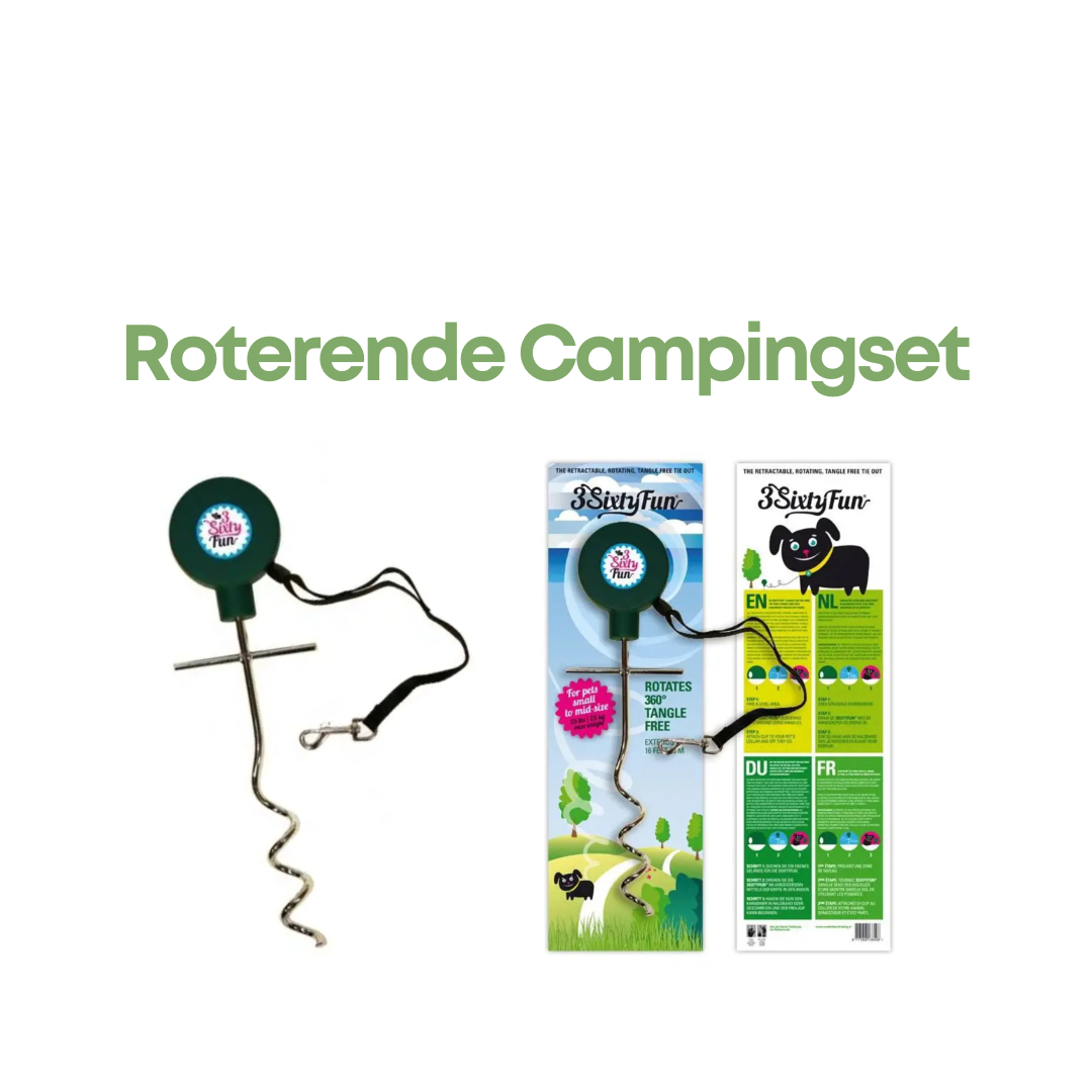 3 Sixtyfun Roterende Campingset 5 Mtr