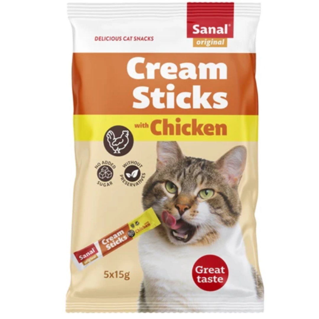 Sanal Cream Sticks Kat Kip