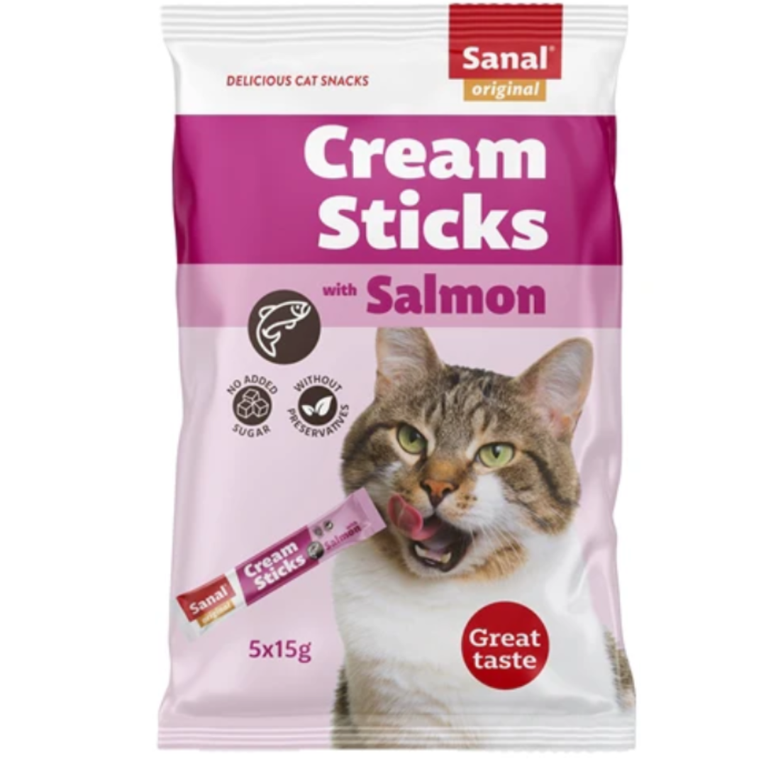 Sanal Cream Sticks Kat Zalm