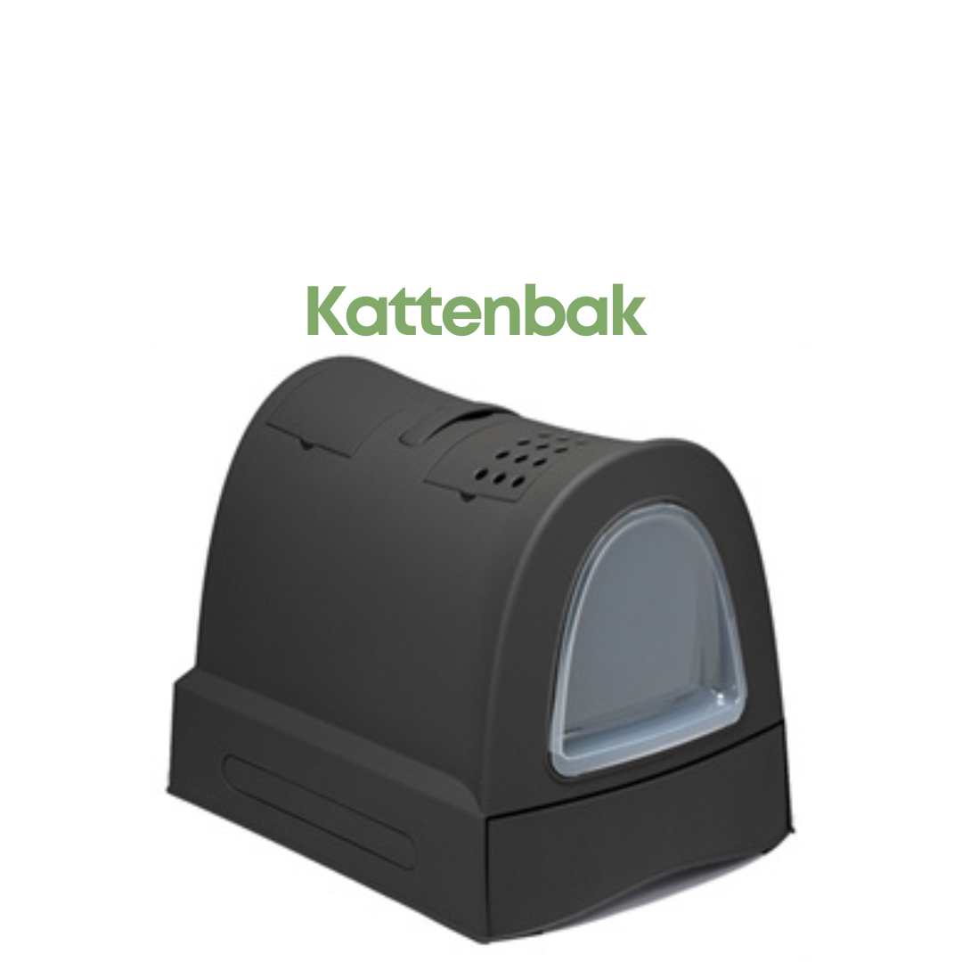 Imac Kattenbak Zuma - uitschuifbare gritbak