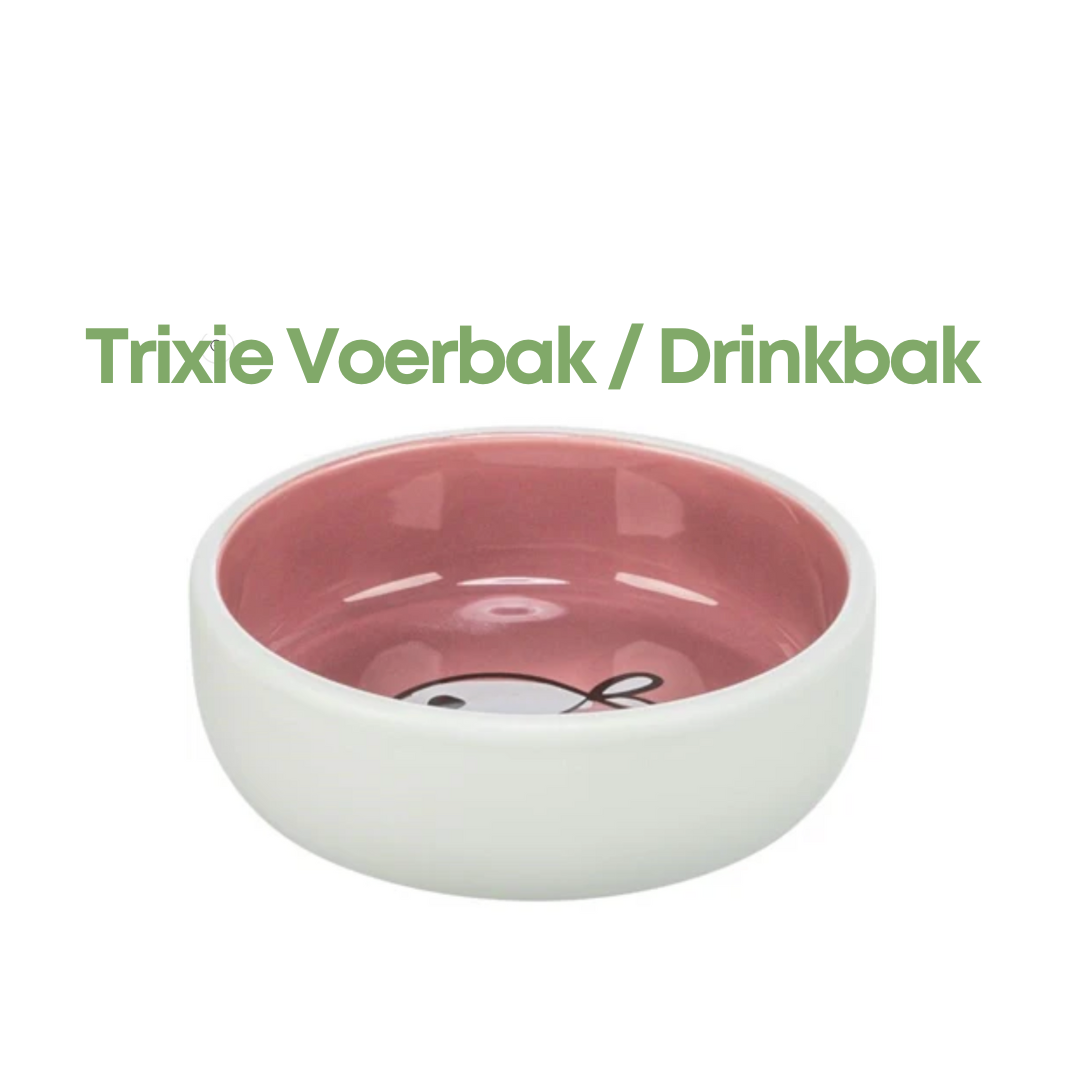 Trixie Voerbak / Drinkbak Kat Keramiek Assorti