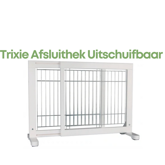Trixie Afsluithek Uitschuifbaar Wit
