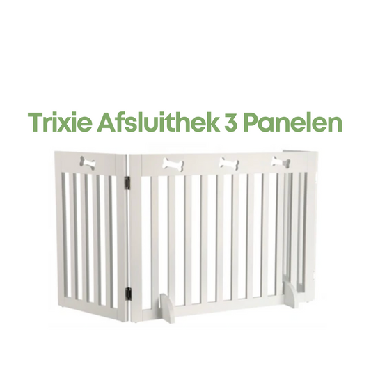 Trixie Afsluithek Wit 3 Panelen