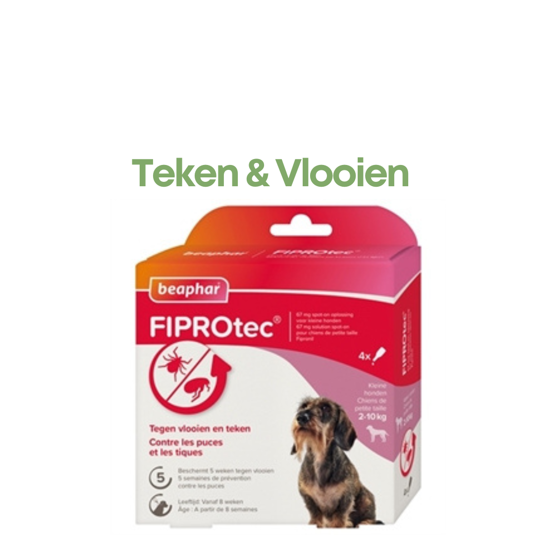 Anti Vlooien & Teken (2-10 KG)