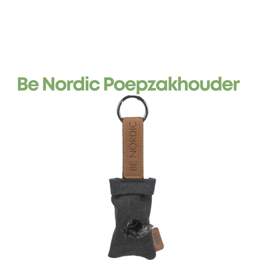 Trixie Be Nordic Poepzakhouder Met 20 Poepzakjes Zwart
