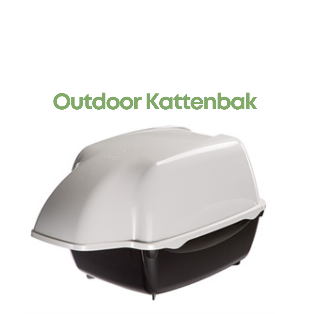 Ferplast Kattenbak Cosmic Outdoor Zwart