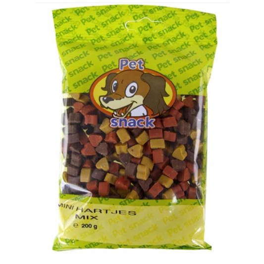 Petsnack Mini Hartjes Mix