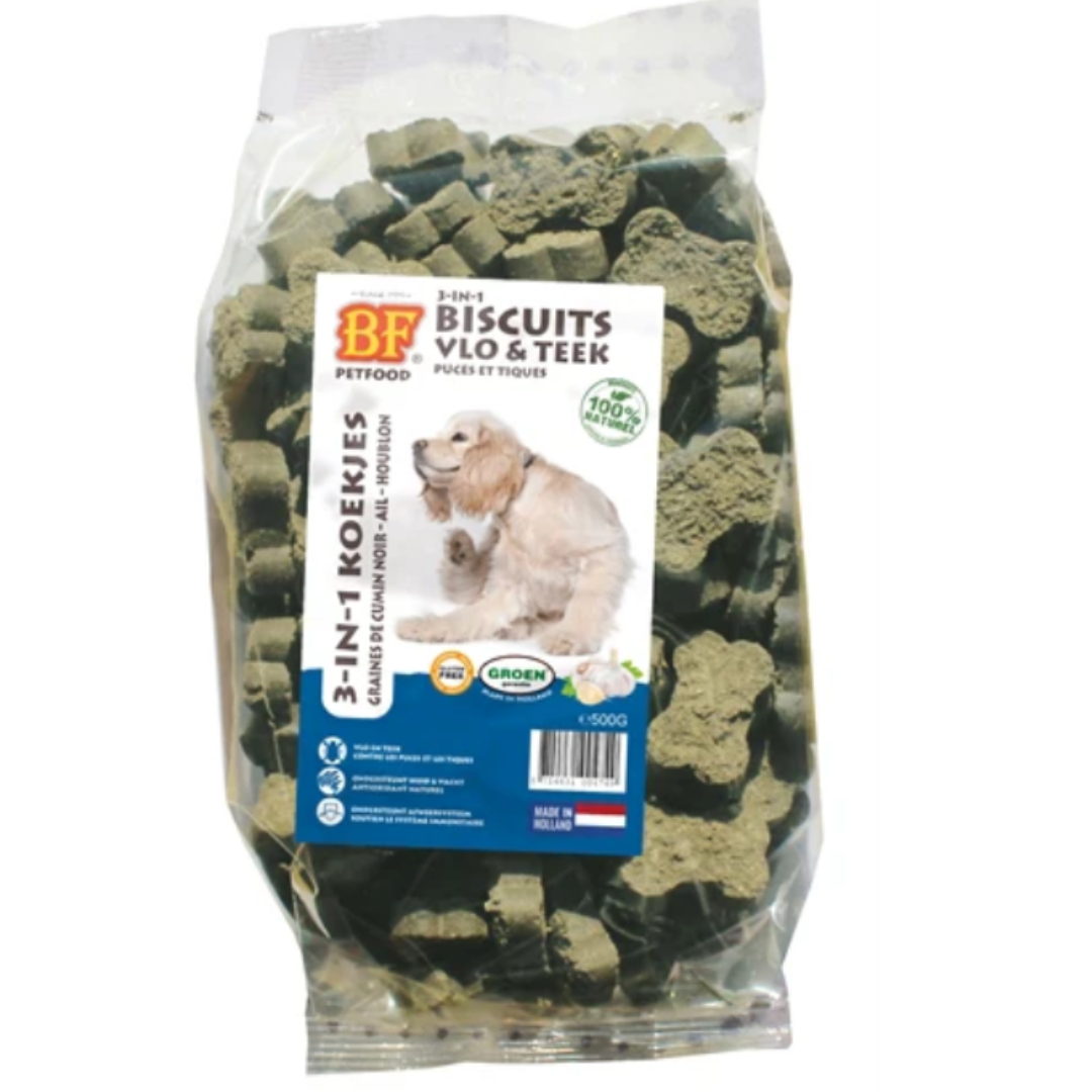 Bf Petfood 3 In 1 Hondenkoekjes Vlo & Teek