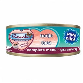 Renske Vers Vlees Maaltijd Kat Verse Tonijn Paté (24x70 g)