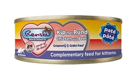 Renske Vers Vlees Maaltijd Kitten Paté Kip/Rund (24x70 g)